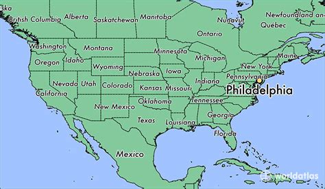 where is philadelphia located